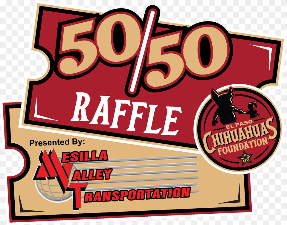 Through The Mesilla Valley Transportation 5050 Raffle, Advertisement, Poster, Dynamite, Weapon Png Image