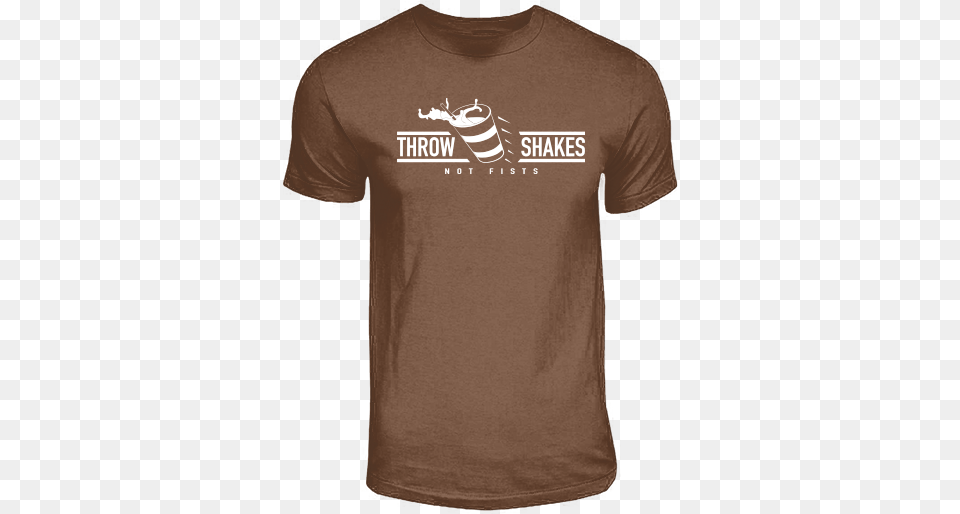 Throw Shakes Not Fists T Shirt, Clothing, T-shirt Free Transparent Png