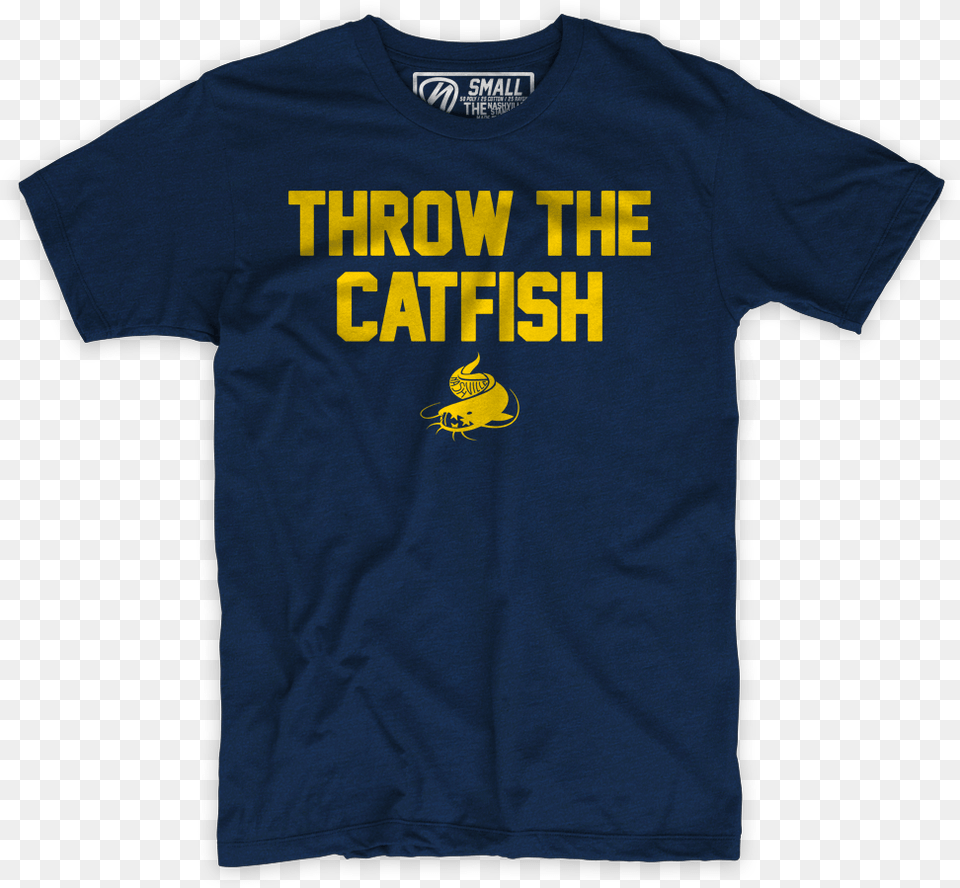 Throw The Catfish Tee Active Shirt, Clothing, T-shirt Free Transparent Png