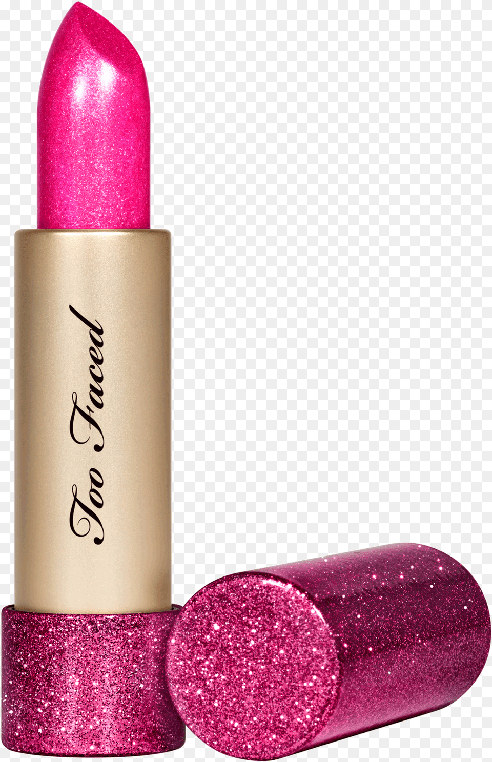 Throwback Too Faced Metallic Sparkle Lipstick Hoochie, Cosmetics Png