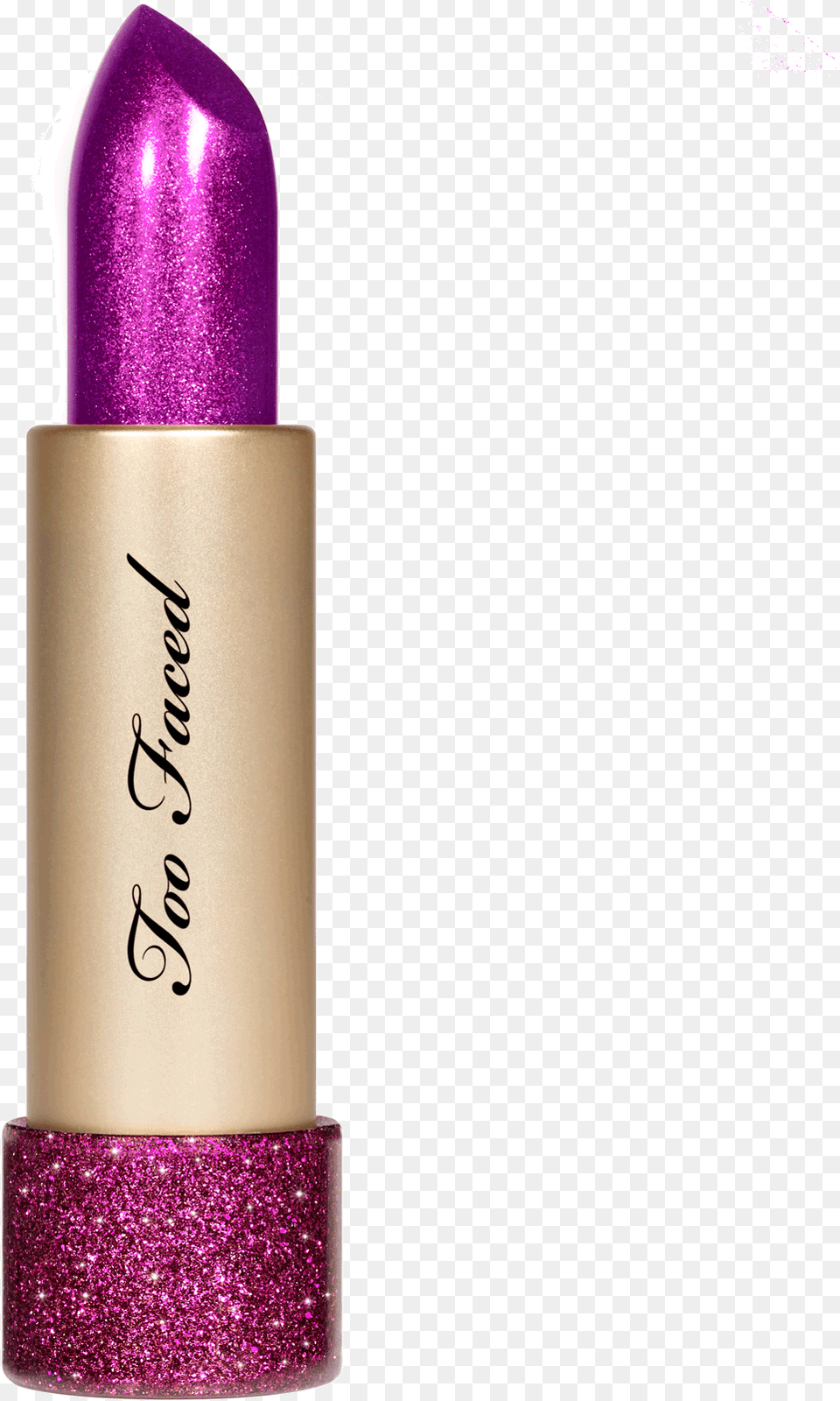 Throwback Too Faced Metallic Sparkle Lipstick Swatches, Cosmetics Png