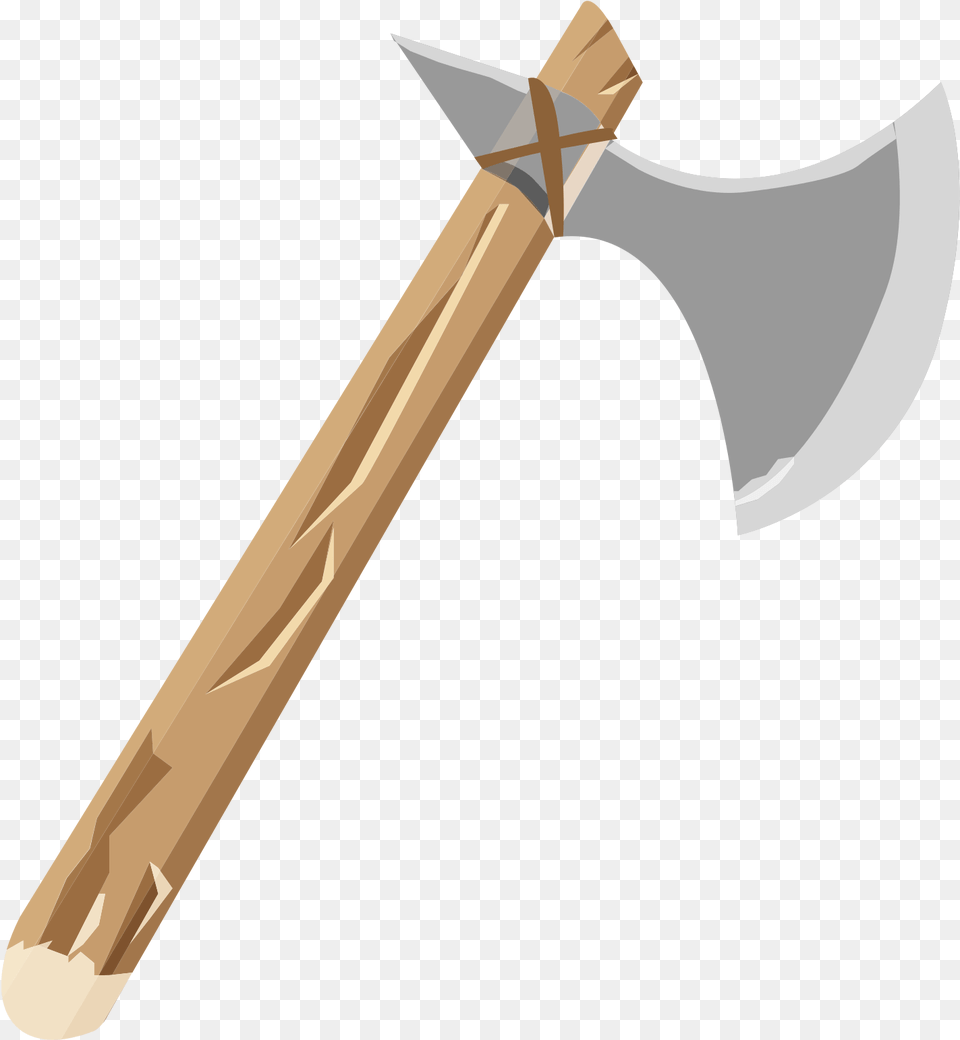 Throwing Axe Pixel Art, Weapon, Device, Tool, Mace Club Free Png Download