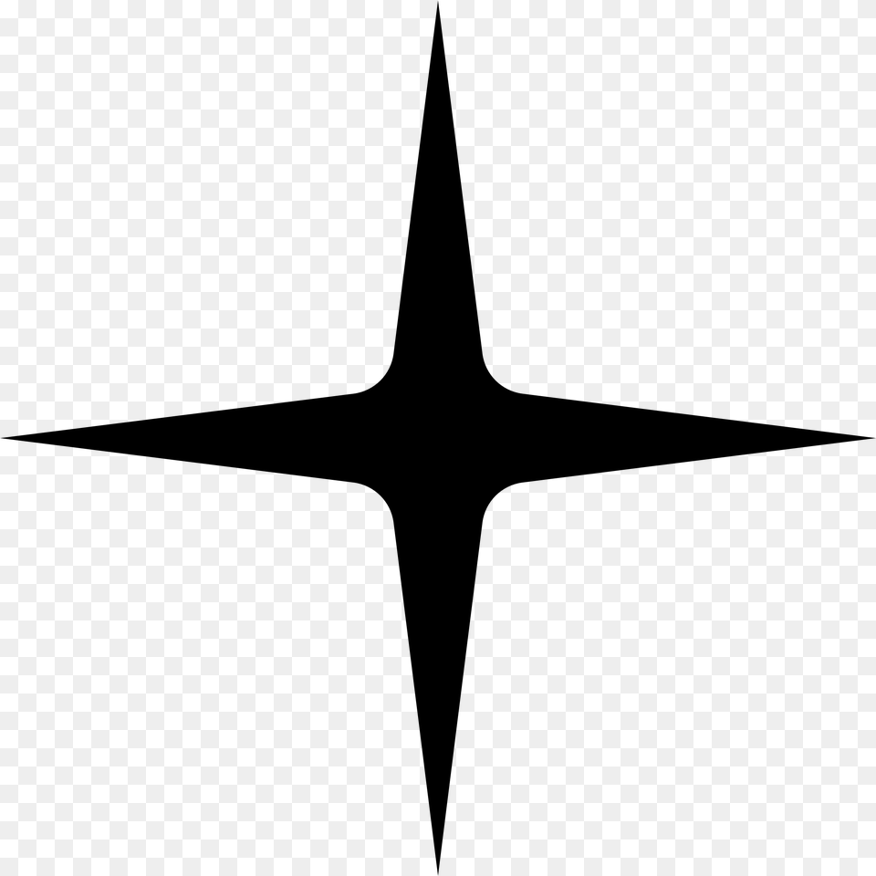 Throwing Star Icons, Gray Free Transparent Png