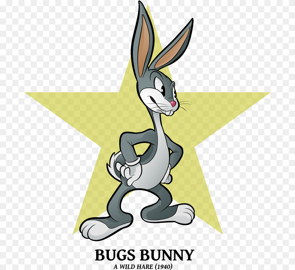 Thug Clipart Looney Tunes Bugs Bunny, Star Symbol, Symbol, Baby, Person Free Transparent Png