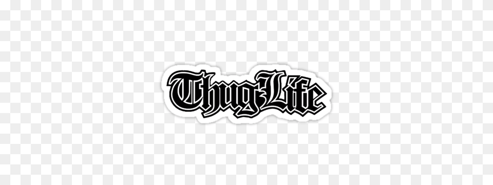 Thug Life 2 By Russellk99, Logo, Sticker, Text Free Png Download