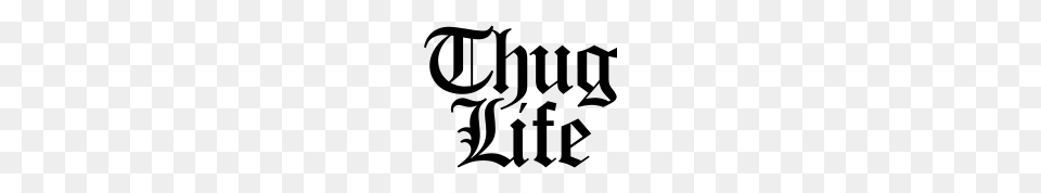 Thug Life, Gray Png Image