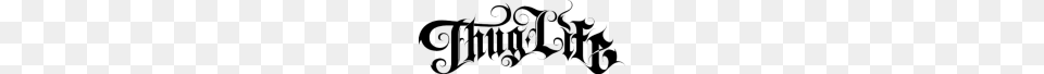 Thug Life, Art, Graphics, Text, Floral Design Free Transparent Png