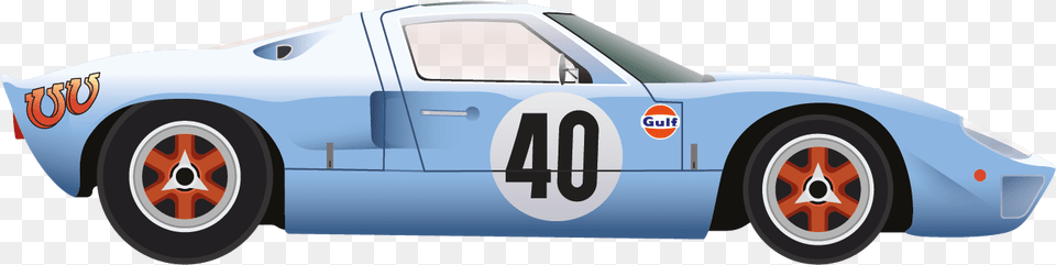Thug Life Blunt Ford Gt40 Transparent Background, Alloy Wheel, Vehicle, Transportation, Tire Free Png Download