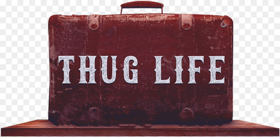 Thug Life Briefcase, Baggage Png Image