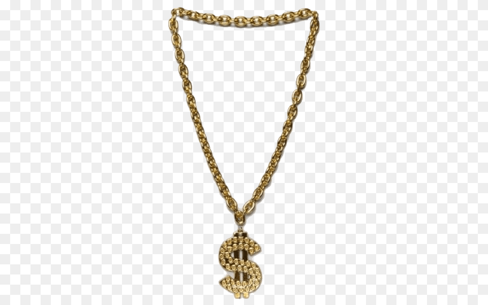 Thug Life Gold Chain Dollar, Accessories, Jewelry, Necklace, Diamond Free Png Download