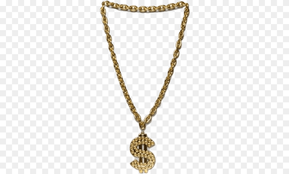 Thug Life Gold Chain Dollar Bling Bling, Accessories, Jewelry, Necklace, Diamond Free Transparent Png