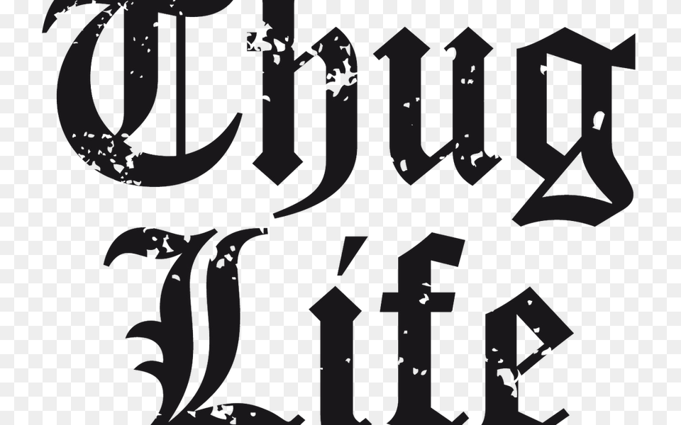 Thug Life Images Download, Text, Calligraphy, Handwriting, Green Png Image