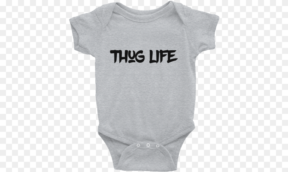 Thug Life Infant Bodysuit Infant Bodysuit, Clothing, T-shirt Free Png Download