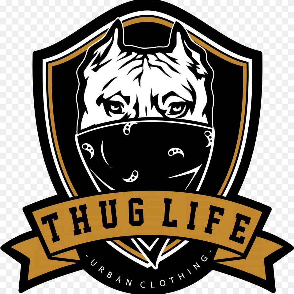Thug Life Logo Transparent Background Best Thug Life Logos, Face, Head, Person, Emblem Free Png Download