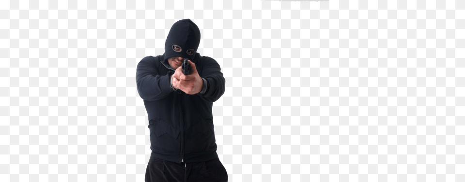 Thug Ski Mask Robber Goon Psd, Weapon, Photography, Firearm, Gun Png Image