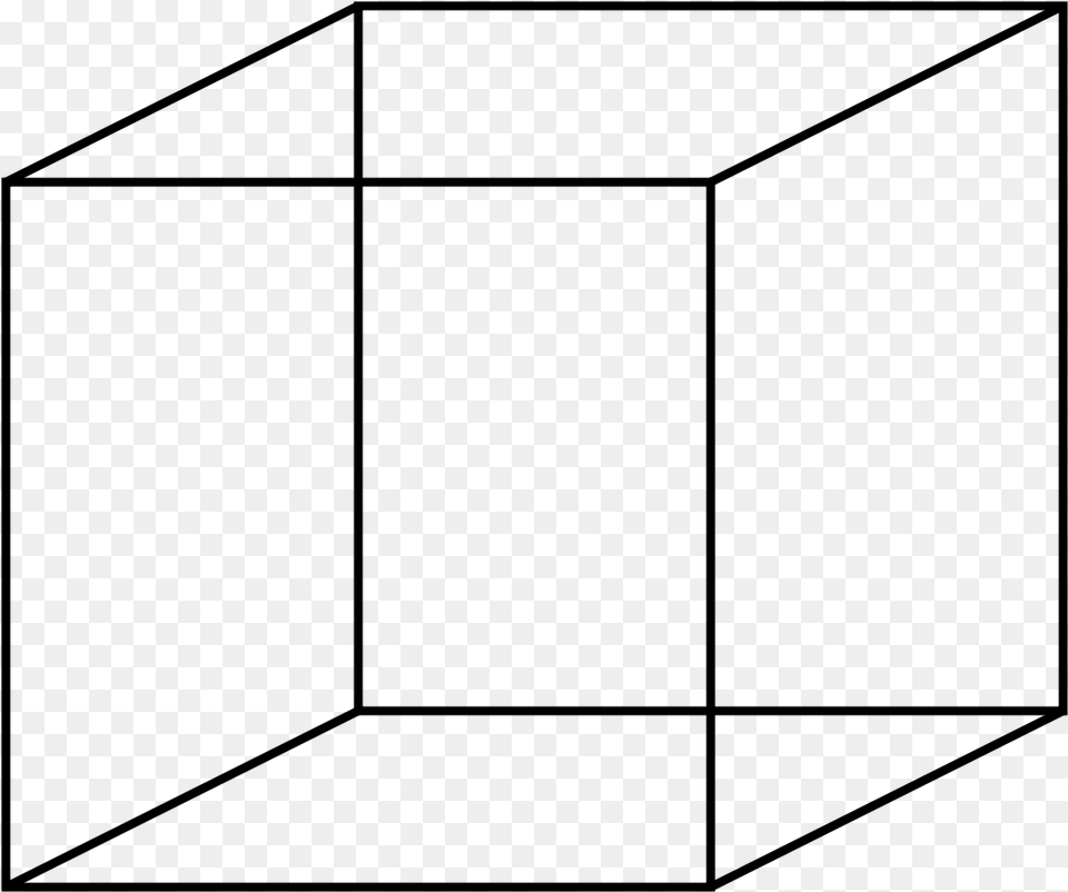 Thumb 3 Dimension Cube, Gray Free Transparent Png