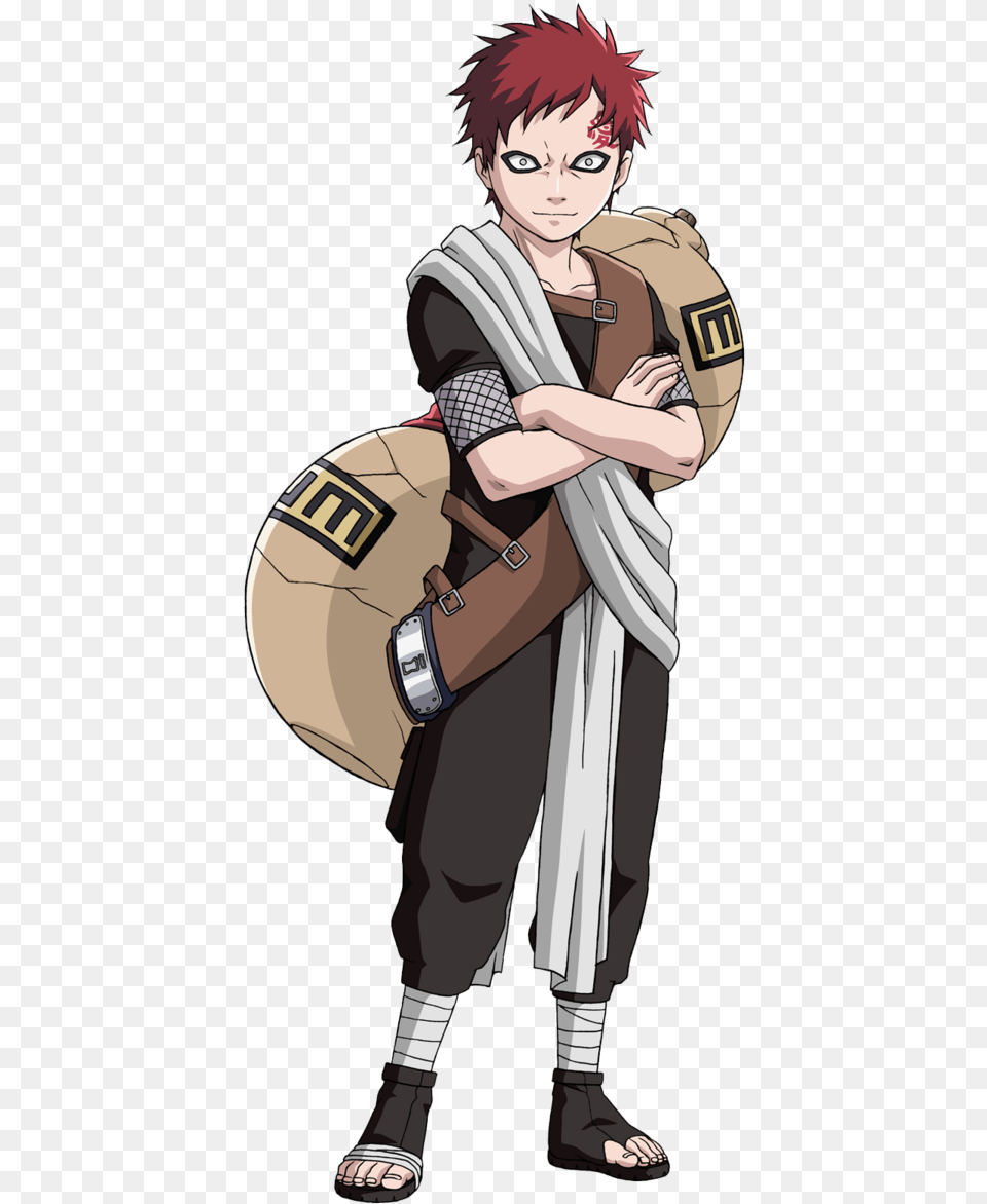 Thumb Anime Naruto Gaara, Book, Comics, Publication, Person Free Png