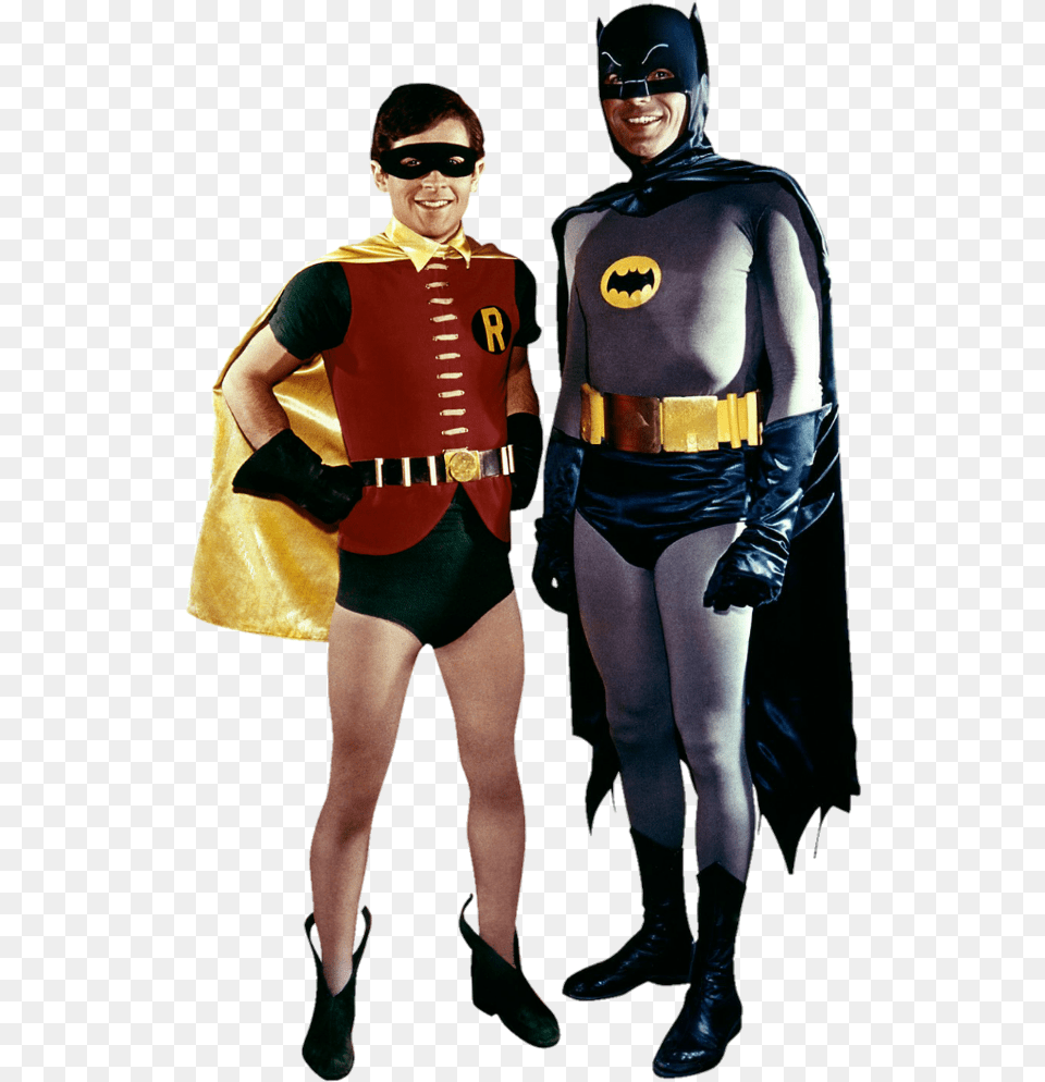 Thumb Batman And Robin, Person, Cape, Clothing, Costume Free Transparent Png
