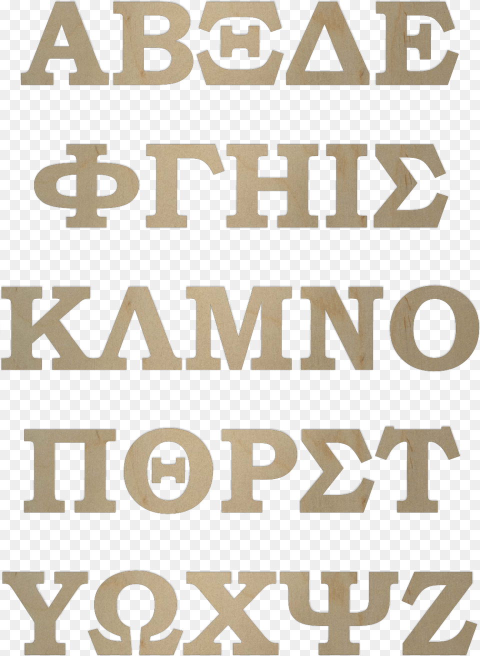 Thumb Bold Greek Letter Fonts, Text, Alphabet Free Png Download