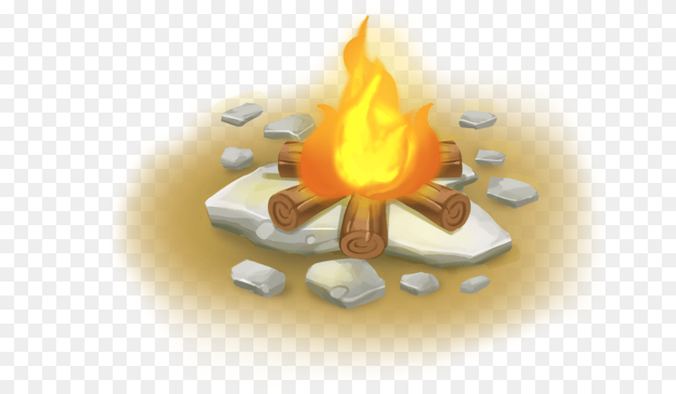 Thumb Campfire With Background, Fire, Flame Free Transparent Png