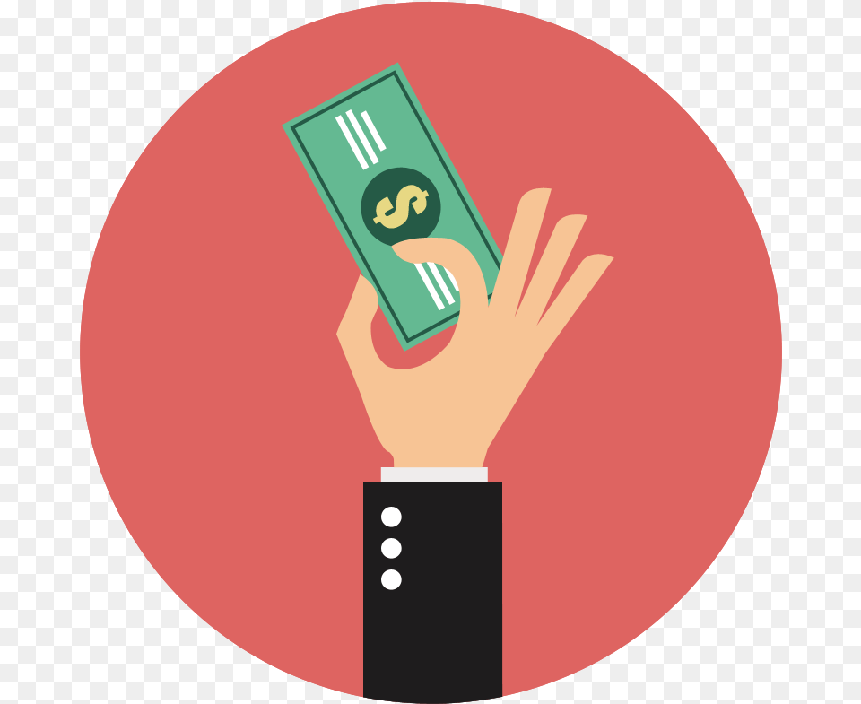 Thumb Cash Payment Icon, Disk, Body Part, Hand, Person Png Image