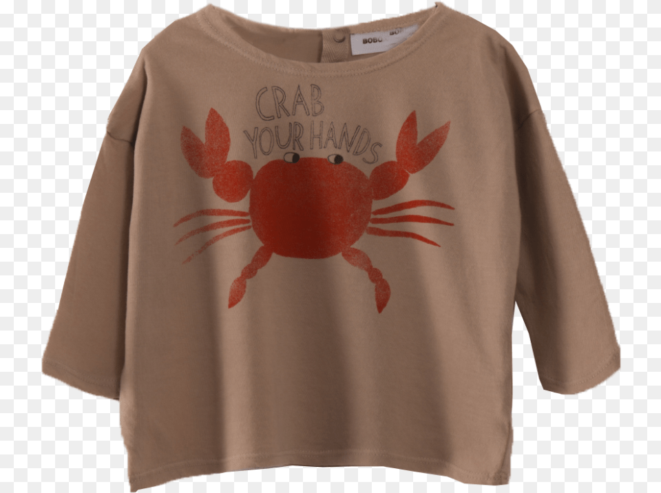 Thumb Christmas Island Red Crab, T-shirt, Clothing, Long Sleeve, Sleeve Free Transparent Png