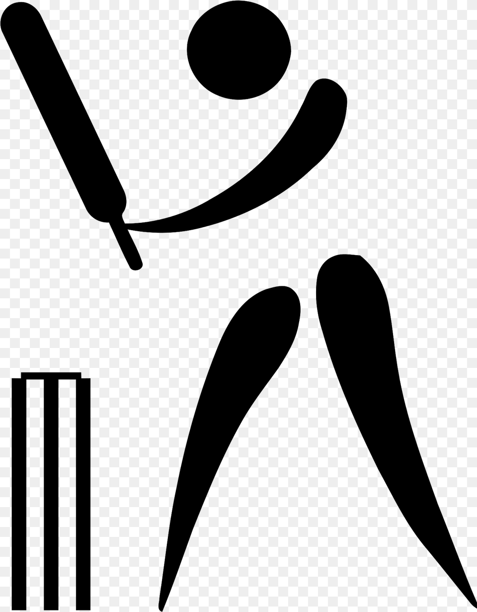 Thumb Clipart On Cricket, Gray Free Png Download