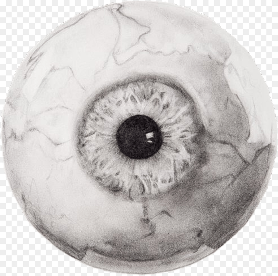 Thumb Creepy Eye, Sphere, Art, Porcelain, Pottery Free Png Download