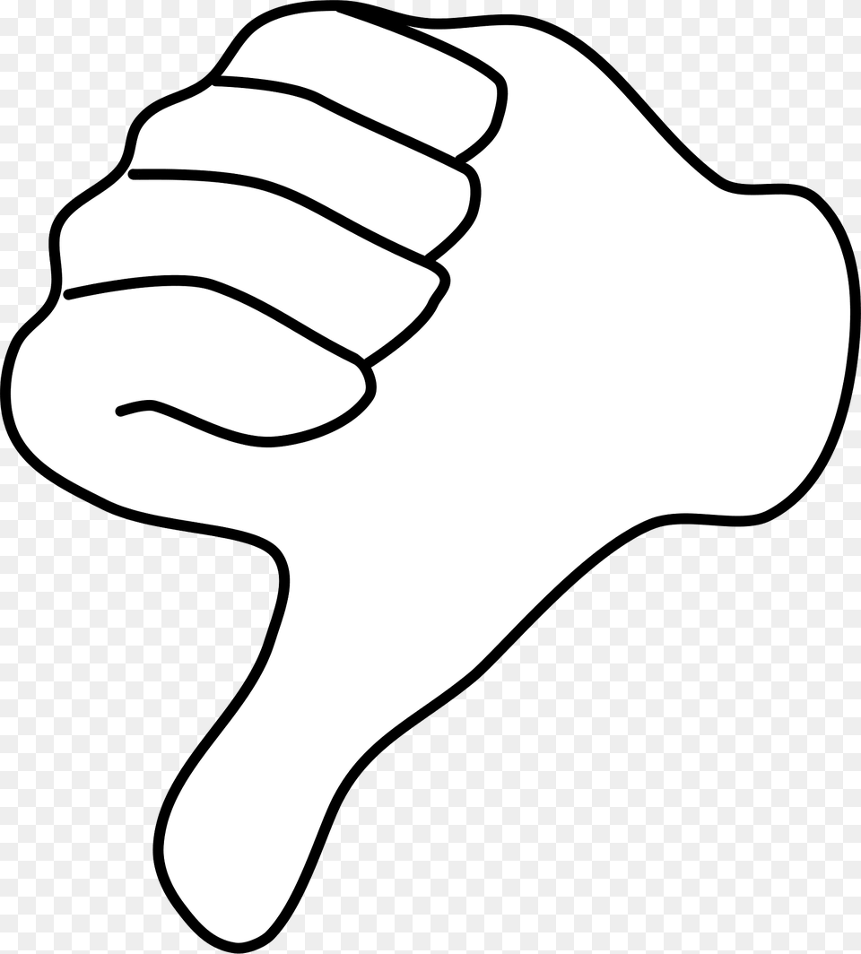 Thumb Down Clipart, Body Part, Clothing, Finger, Glove Png