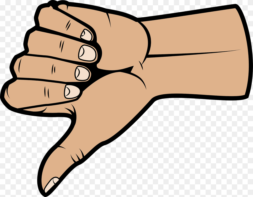 Thumb Down Clipart, Body Part, Finger, Hand, Person Free Transparent Png