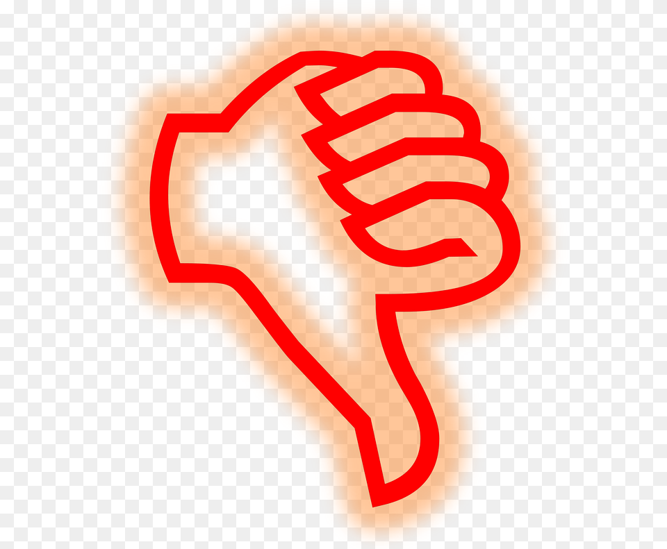 Thumb Down Red Copy Transparent Thumbs Down Gif, Body Part, Food, Hand, Ketchup Free Png