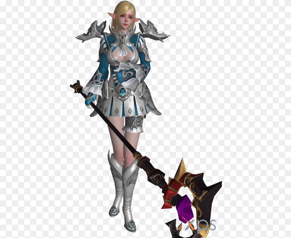 Thumb Elf Lineage 2 Revolution, Adult, Weapon, Sword, Person Png
