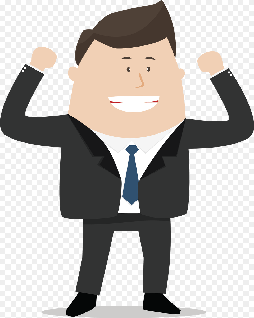 Thumb Financial Planner Cartoon, Formal Wear, Body Part, Clothing, Suit Png Image