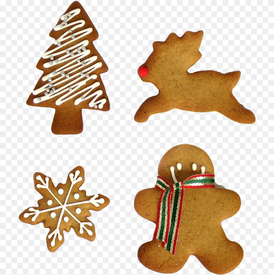 Thumb Gingerbread Christmas Cookie, Food, Sweets Png Image