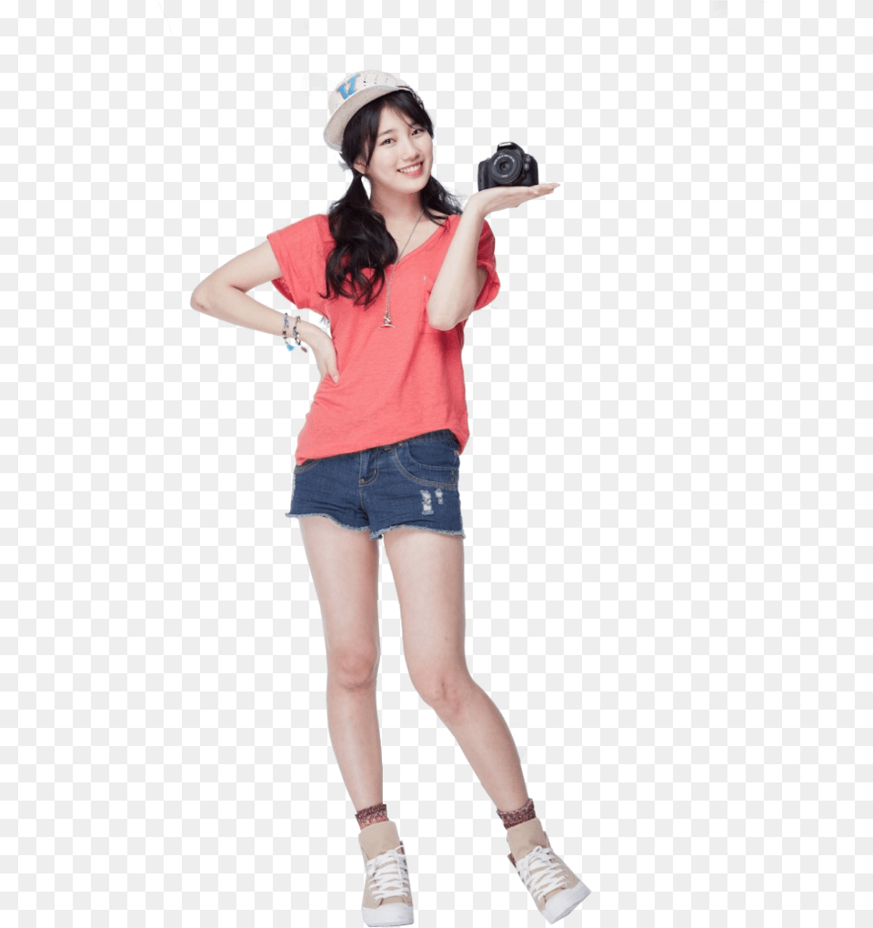 Thumb Girl For Photoshop, Baseball Cap, Shorts, Person, Hat Png Image