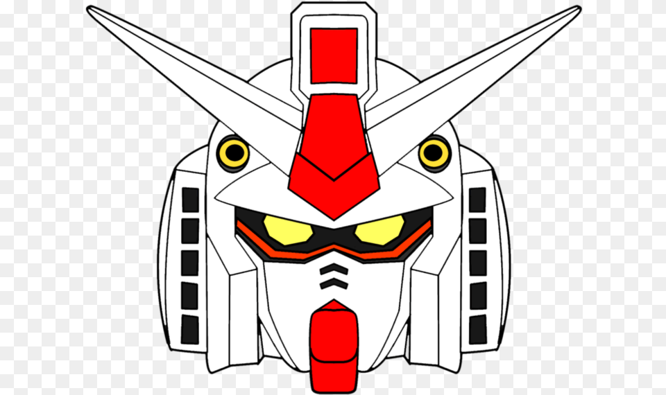 Thumb Gundam Rx 78 Head, Emblem, Symbol, Animal, Fish Free Transparent Png