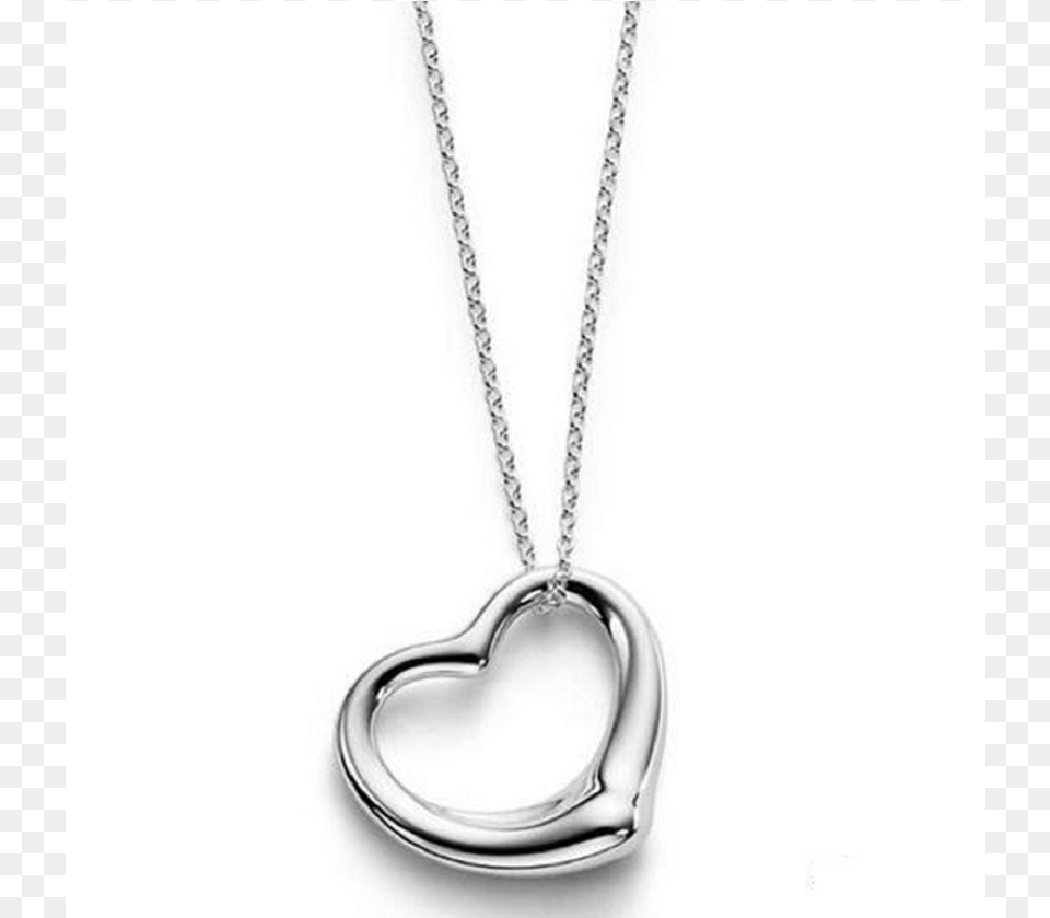 Thumb Heart Necklace, Accessories, Jewelry, Pendant Png Image