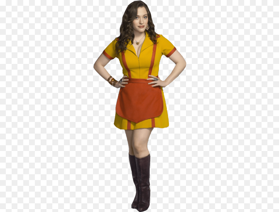 Thumb 2 Broke Girls Outfit, Blouse, Clothing, Skirt, Adult Png Image