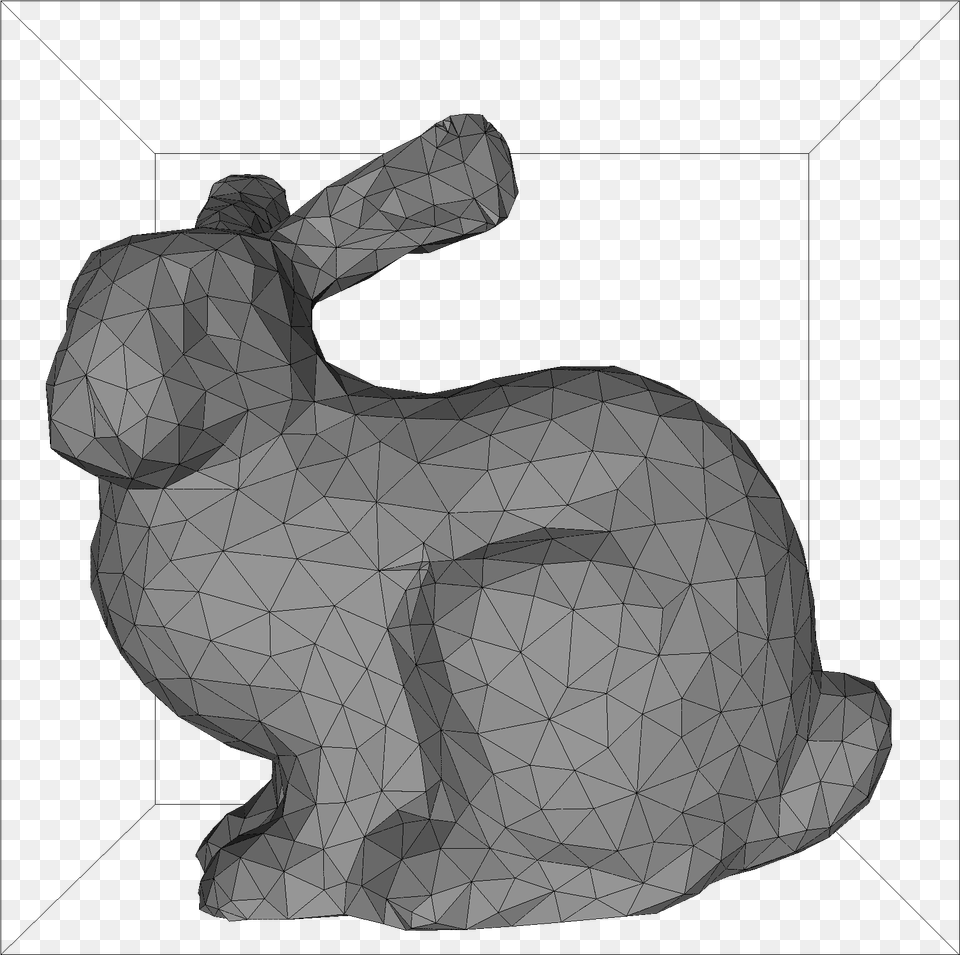 Thumb Image 3d Modeling, Animal, Mammal, Rabbit, Art Free Png Download