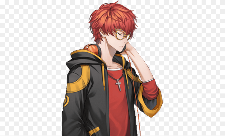 Thumb Image 707 Mystic Messenger, Publication, Book, Comics, Adult Free Transparent Png