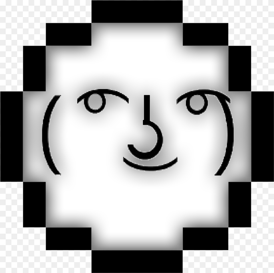 Thumb Image 8 Bit Boo Transparent, Stencil, Person, Face, Head Free Png Download