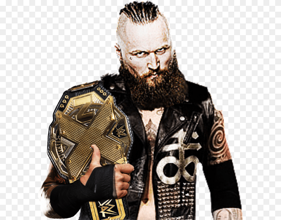 Thumb Image Aleister Black Nxt Championship, Clothing, Coat, Jacket, Person Free Png Download