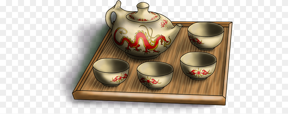 Thumb Ancient Chinese Tea Set, Cookware, Pot, Pottery, Art Png Image