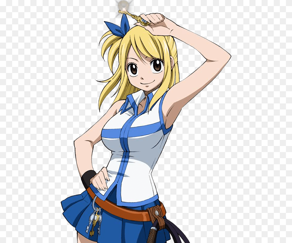 Thumb Image Anime Lucy Fairy Tail, Adult, Publication, Person, Woman Free Png