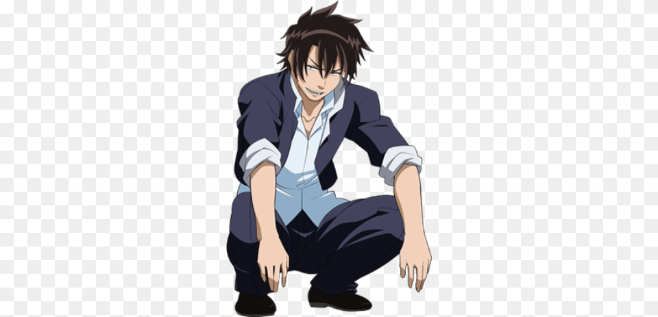 Thumb Image Anime Male High Schooler, Book, Comics, Publication, Person Free Png Download