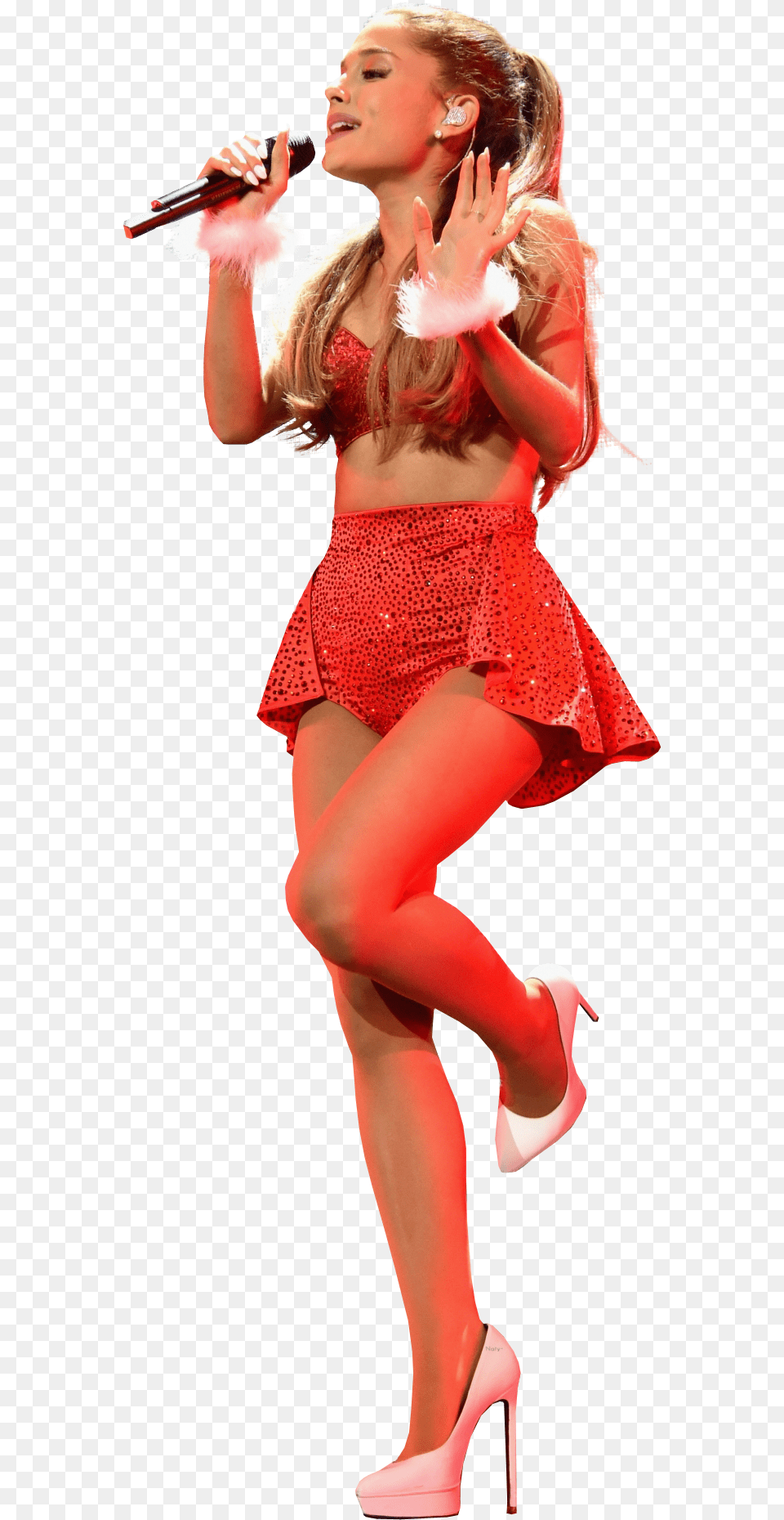 Thumb Image Ariana Grande Singer, Clothing, Shoe, High Heel, Footwear Free Png