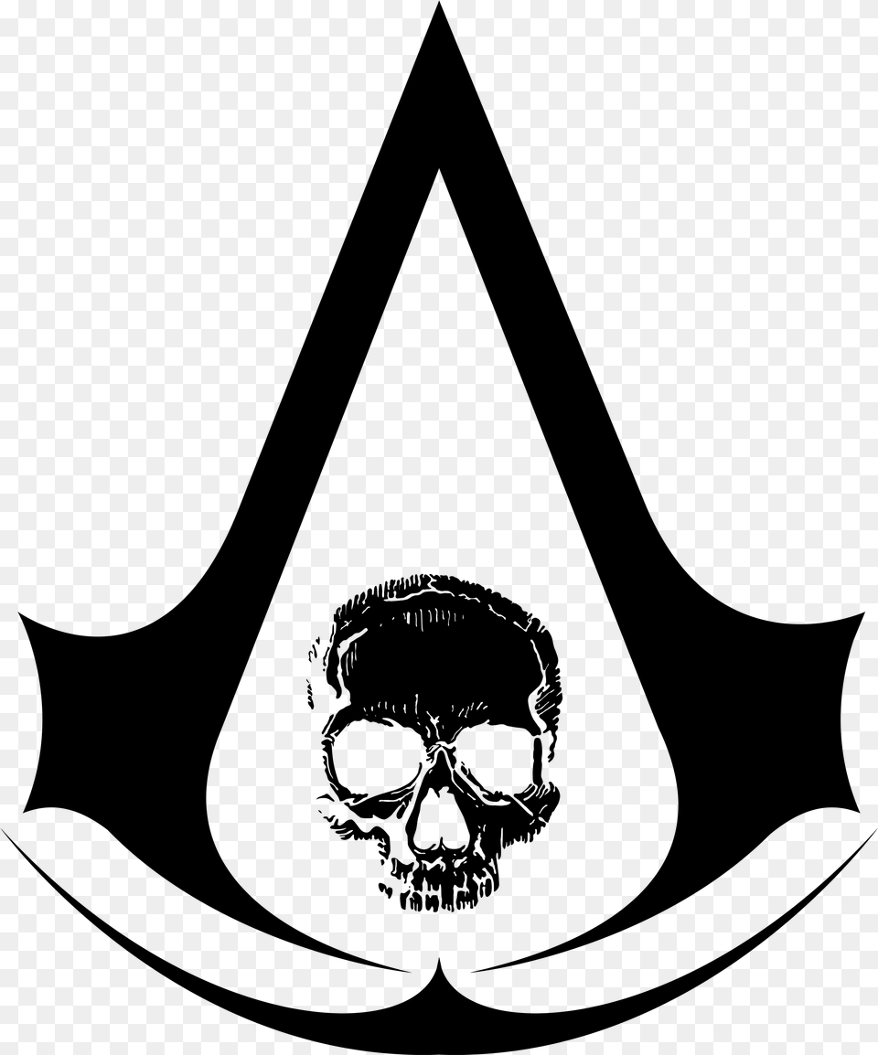 Thumb Assassins Creed 4 Logo, Gray Png Image