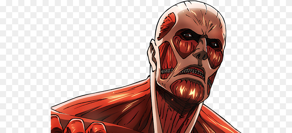 Thumb Image Attack On Titan Colossal Titan, Adult, Female, Head, Person Free Transparent Png