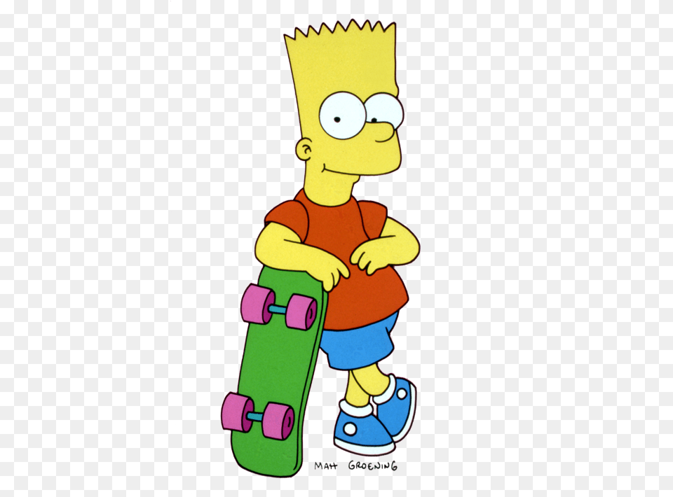 Thumb Image Bart Simpson Skateboard, Cartoon, Baby, Person, Face Free Transparent Png