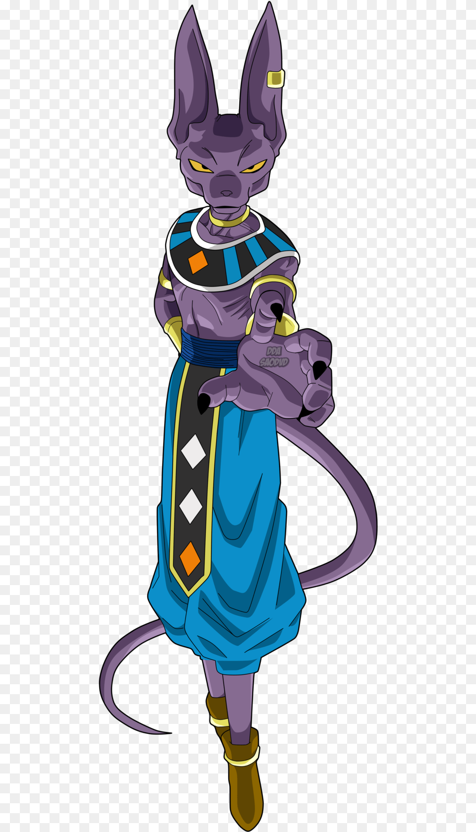 Thumb Image Beerus, Purple, Clothing, Costume, Person Free Png Download